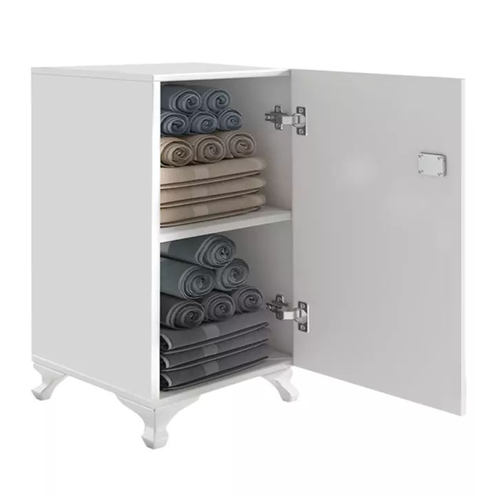 Ντουλάπι με κλειδαριά Rene Megapap χρώμα λευκό 29x29x68εκ.