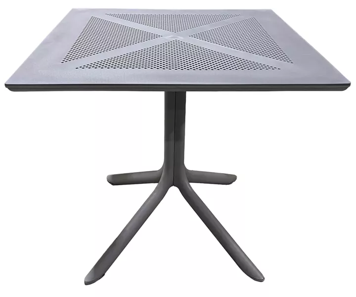 Τραπέζι Κήπου ArteLibre SIREA Γκρι PP 80x80x75cm