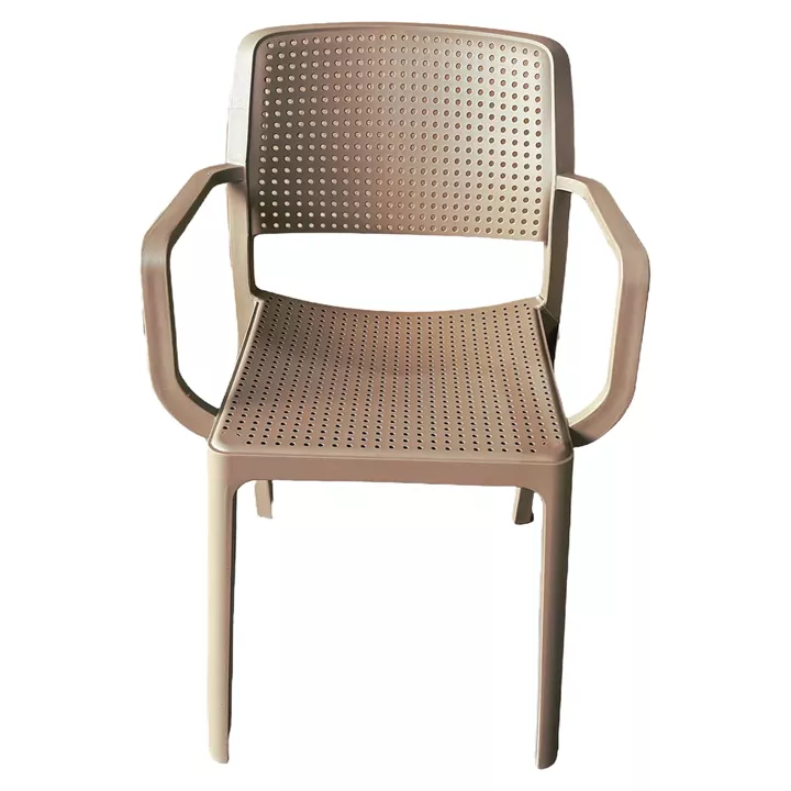 Πολυθρόνα Κήπου ArteLibre CALORA Cappuccino PP 55x54.5x83cm