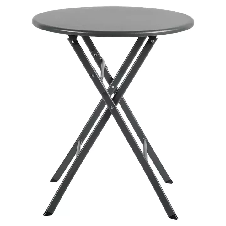 Τραπέζι Κήπου ArteLibre NOVA Μαύρο Μέταλλο Φ60x70cm