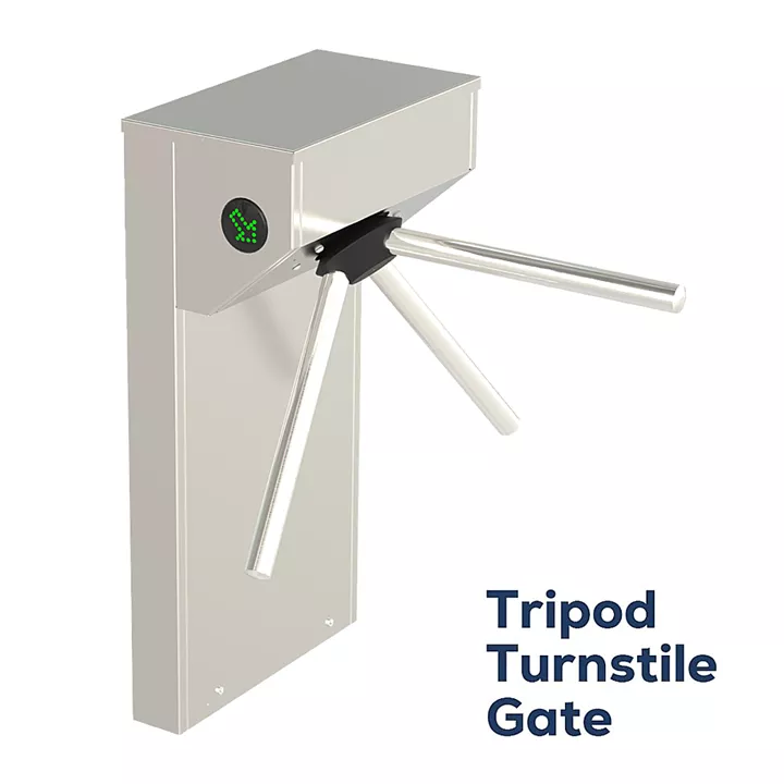 500E | Αυτόματο τουρνικέ τρίποδο 3 βραχιόνων, AISI 304, 24V DC, IP54