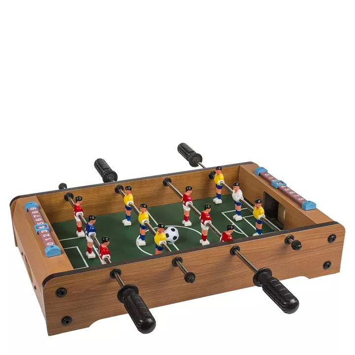 Παιχνίδι Επιτραπέζιο Ποδοσφαιράκι Μίνι Με Ένδειξη Σκορ Ξύλο 51x31cm