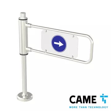 CAME SWG 101 αριστερόστροφο μηχανικό τουρνικέ swing gate 90°, AISI 304 σατινέ, χωρίς ρεύμα, VBstore