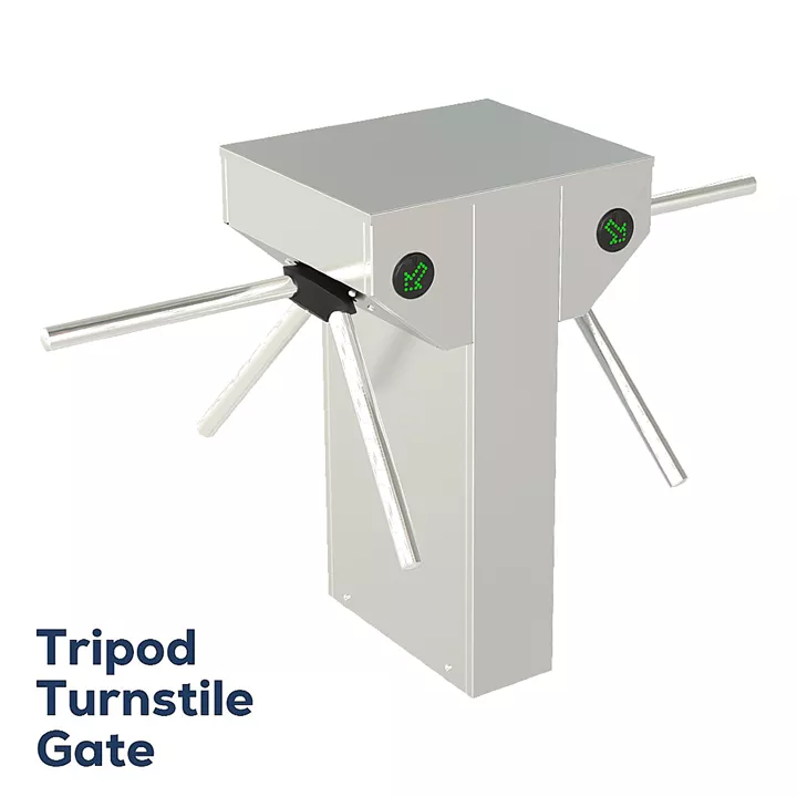 CAME 500E-D | Διπλό τρίποδο τουρνικέ 3 βραχιόνων για έλεγχο πρόσβασης, AISI 304