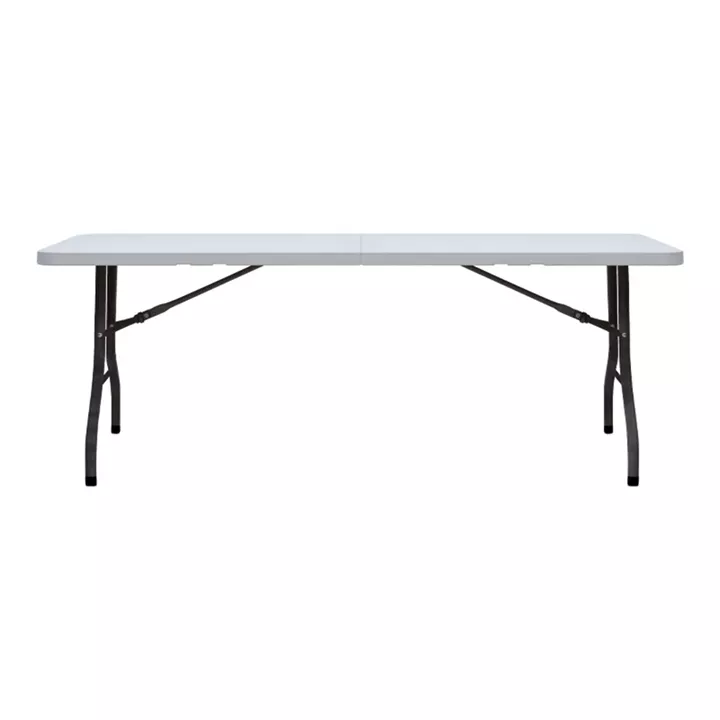 Τραπέζι catering - συνεδρίου Capri Megapap πτυσσόμενο - βαλίτσα χρώμα λευκό του πάγου 183x76x74εκ.