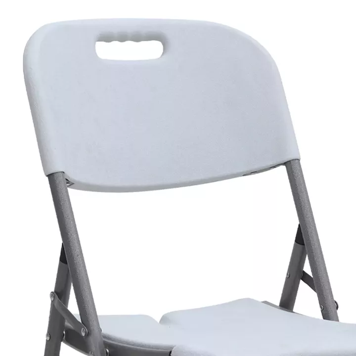 Καρέκλα catering - συνεδρίου Capri Megapap πτυσσόμενη χρώμα λευκό του πάγου 45x50x88εκ.