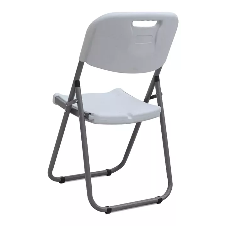 Καρέκλα catering - συνεδρίου Capri Megapap πτυσσόμενη χρώμα λευκό του πάγου 45x50x88εκ.