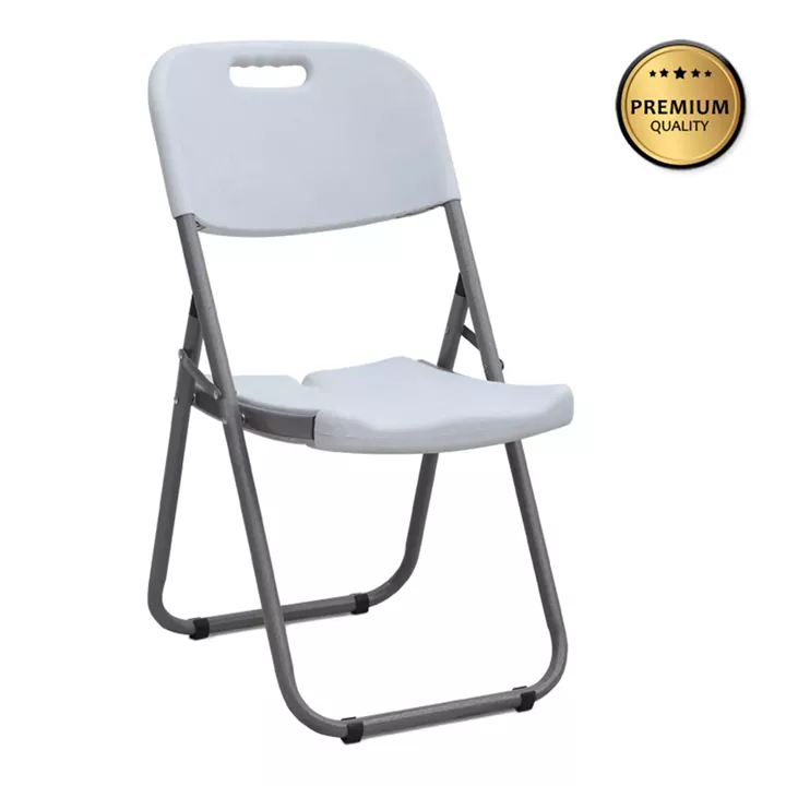 Καρέκλα catering - συνεδρίου Capri Megapap πτυσσόμενη χρώμα λευκό του πάγου 45x50x88εκ.