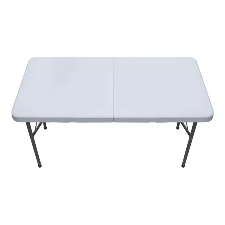 Τραπέζι catering - συνεδρίου Capri Megapap πτυσσόμενο - βαλίτσα χρώμα λευκό του πάγου 120x60x74εκ.