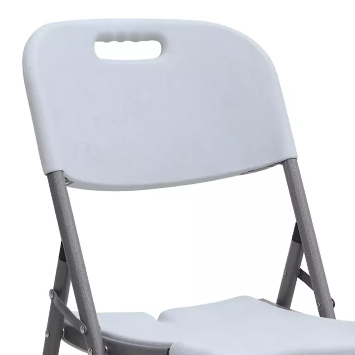 Καρέκλα catering - συνεδρίου Capri Megapap πτυσσόμενη χρώμα λευκό του πάγου 45x50x88εκ.