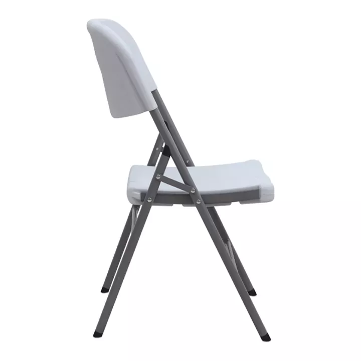 Καρέκλα catering - συνεδρίου Capri Megapap πτυσσόμενη χρώμα λευκό του πάγου 45x50x88εκ.