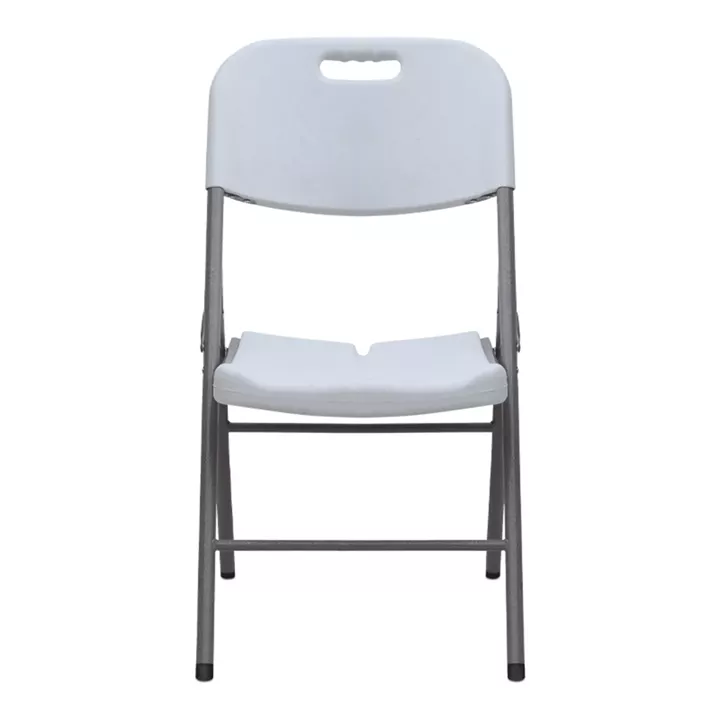 Καρέκλα catering - συνεδρίου Capri Megapap πτυσσόμενη χρώμα λευκό του πάγου 45x50x88εκ.