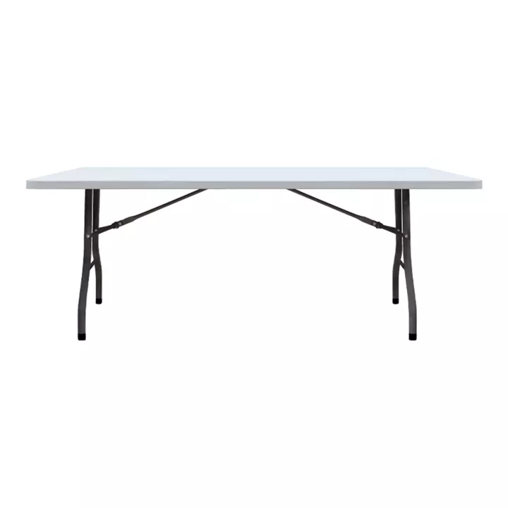 Τραπέζι catering - συνεδρίου Capri Megapap πτυσσόμενο - μονοκόμματη επιφάνεια χρώμα λευκό του πάγου 198x90x74εκ.