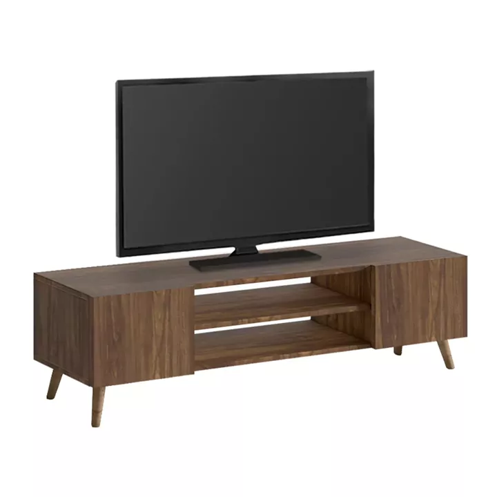 Έπιπλο τηλεόρασης Etna Megapap χρώμα καρυδί 150x30x45εκ.