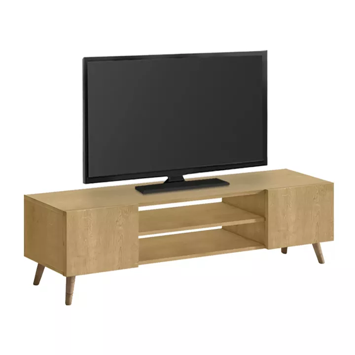 Έπιπλο τηλεόρασης Etna Megapap χρώμα sapphire oak 150x30x45εκ.