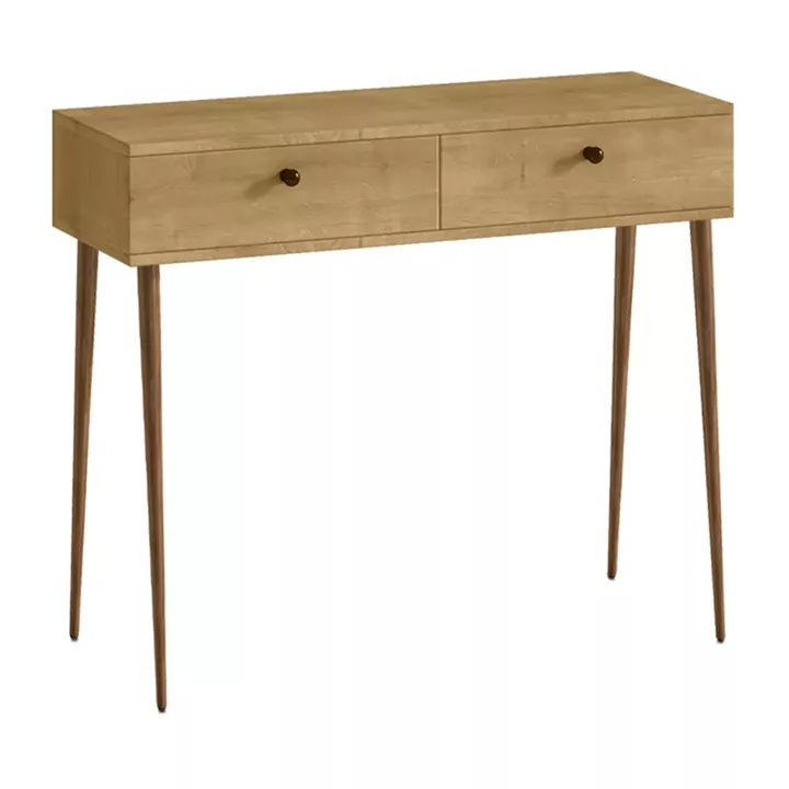 Κονσόλα Alis Megapap χρώμα sapphire oak 110x29x88εκ.