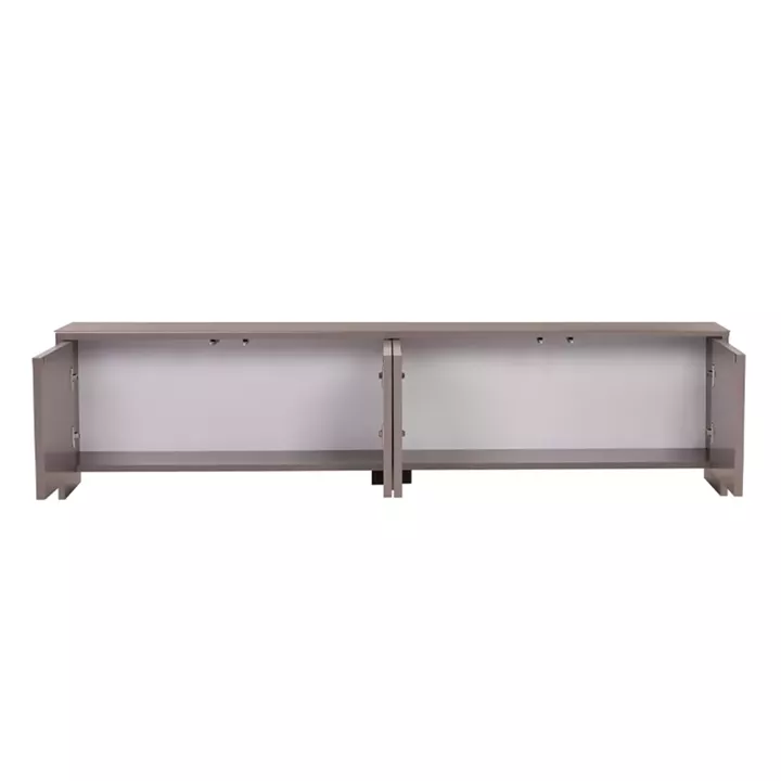 Έπιπλο τηλεόρασης Aurelia Megapap χρώμα μόκα 180x32x45εκ.
