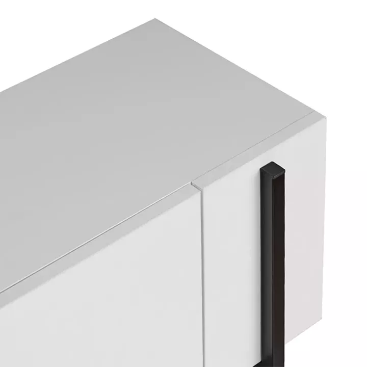 Έπιπλο τηλεόρασης Nexus Megapap χρώμα λευκό 180x30x45,5εκ.