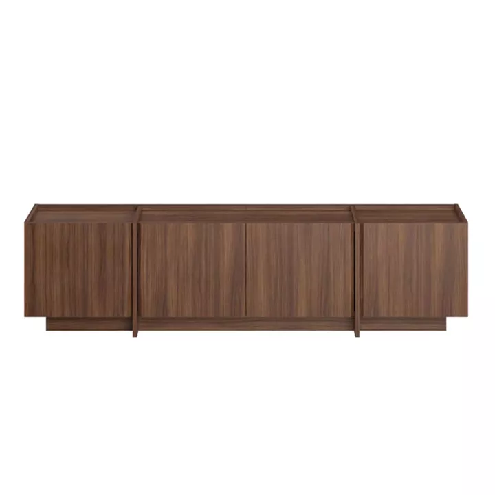 Έπιπλο τηλεόρασης Dorma Megapap χρώμα καρυδί 180x35x46,2εκ.