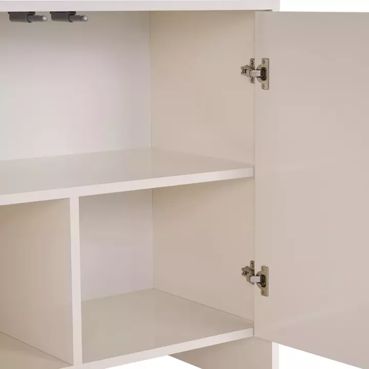 Μπουφές Aurelia Megapap χρώμα κρεμ 180x45x80εκ.