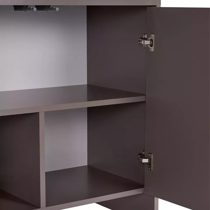 Μπουφές Aurelia Megapap χρώμα μόκα 180x45x80εκ.