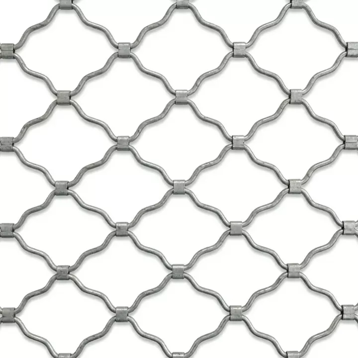 Δικτυωτό Ρολό Γαλβανιζέ | Μεγάλο Μάτι Άβαφο 300x350 εκ.