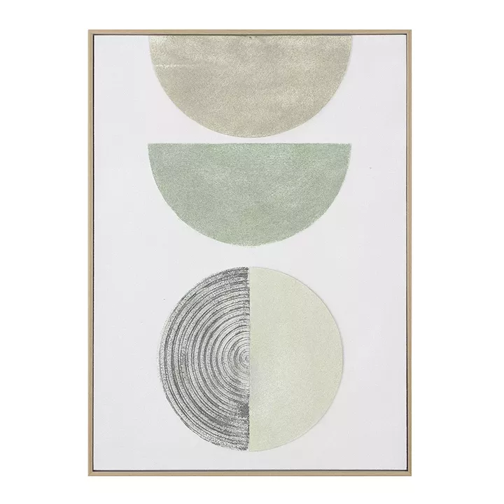  Εικόνα Ορθογώνιος Καμβάς Λευκός 2 Ποικιλία 52X5X72Cm 52X5X72Cm