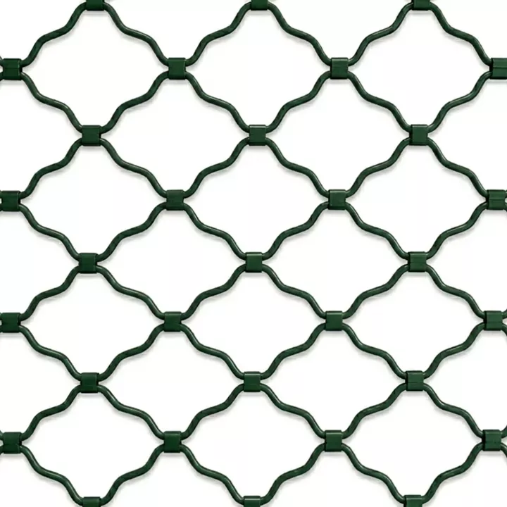 Δικτυωτό Ρολό Γαλβανιζέ | Μεγάλο Μάτι Κυπαρισσί 300x350 εκ.