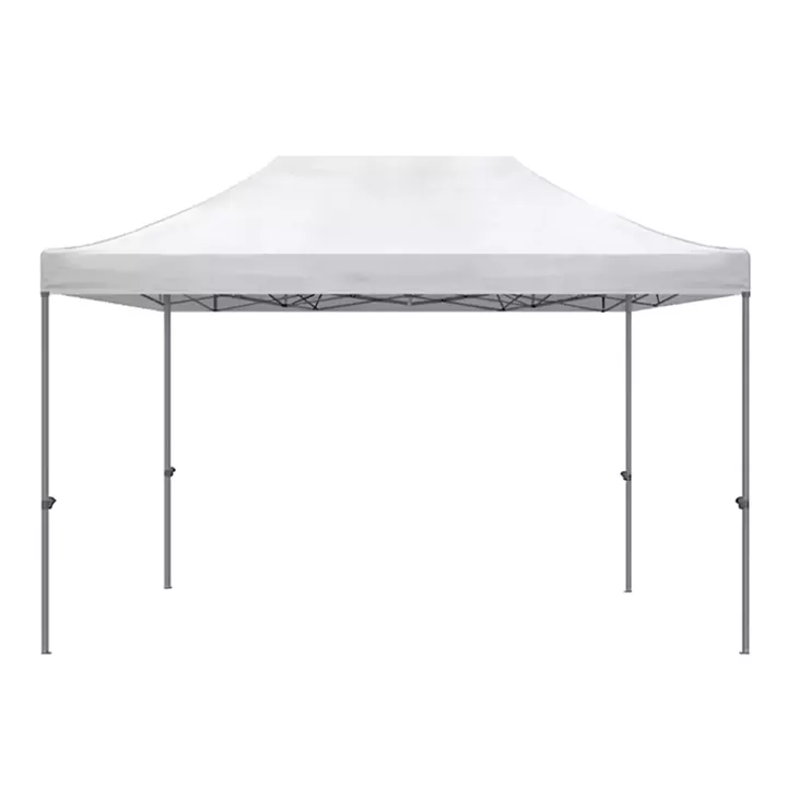 Κιόσκι - Gazebo Bari Megapap πτυσσόμενο μεταλλικός σκελετός - αδιάβροχο ύφασμα χρώμα λευκό 3x4,5x3,20m.