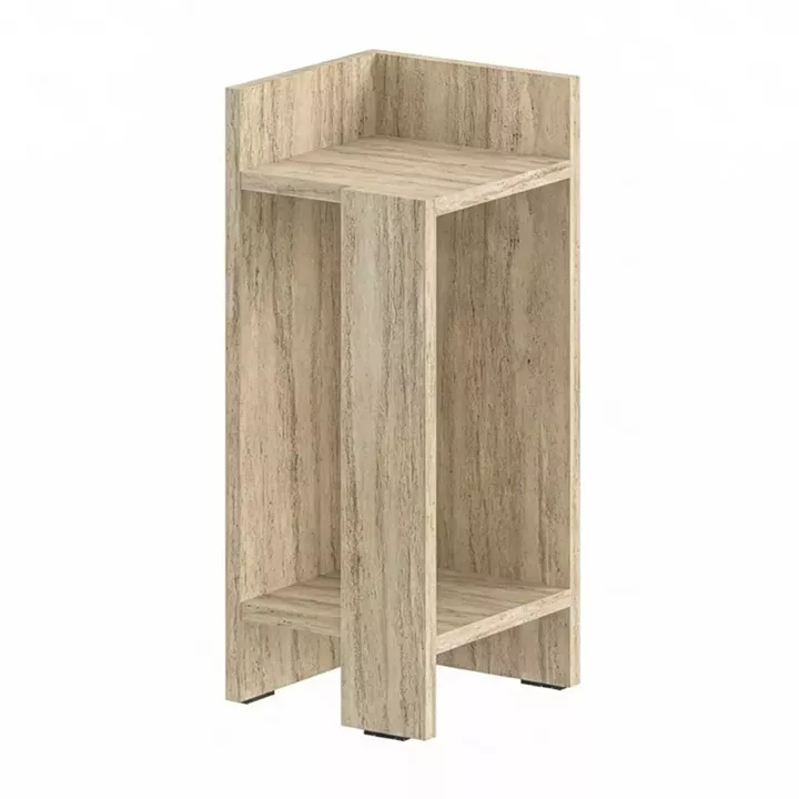 Κομοδίνο Elos Megapap αριστερό χρώμα travertine 25x27x60εκ.