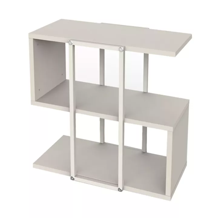 Τραπεζάκι βοηθητικό Homia Megapap χρώμα sandstone 56x25x56,5εκ.