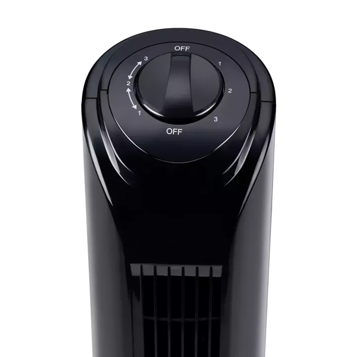 Ανεμιστήρας Πύργος Μαύρο 230V 81cm 45W LIFETIME AIR