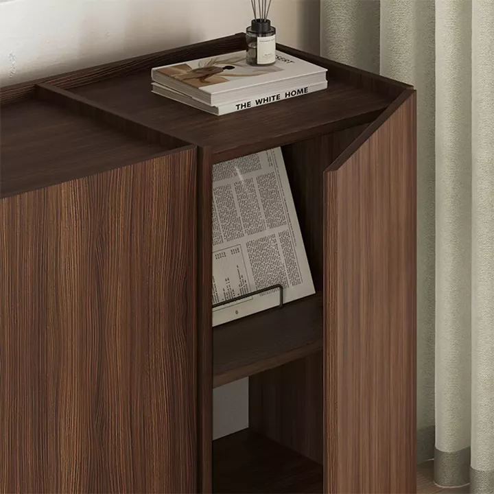 Μπουφές Dorma Megapap χρώμα καρυδί milano 180x45x80,2εκ.
