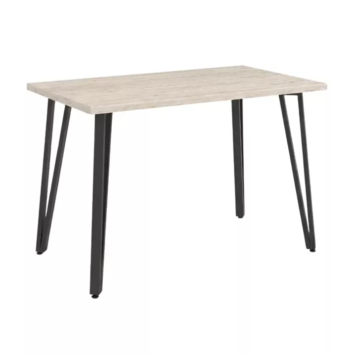 Τραπέζι Xana Megapap χρώμα travertine 120x70x77,5εκ.