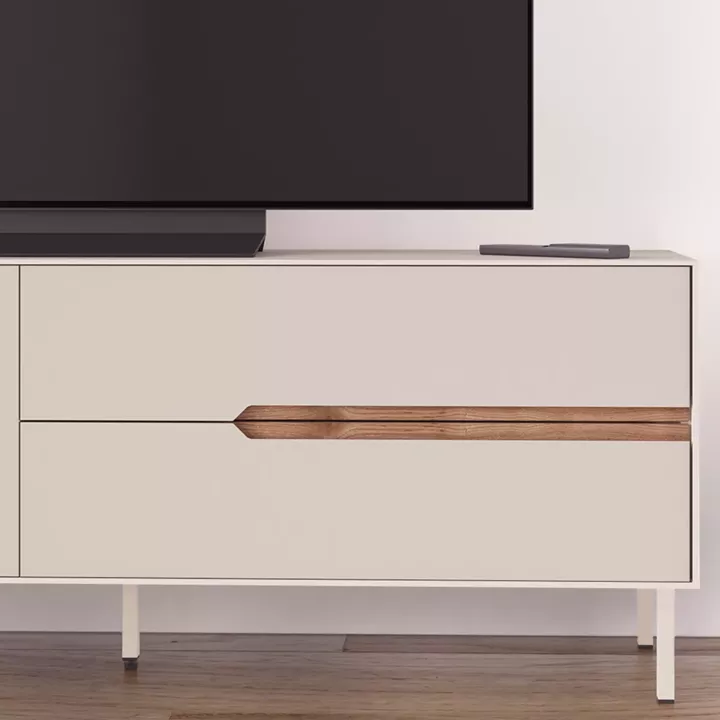 Έπιπλο τηλεόρασης Arch Megapap χρώμα sandstone 150x35x56,5εκ.