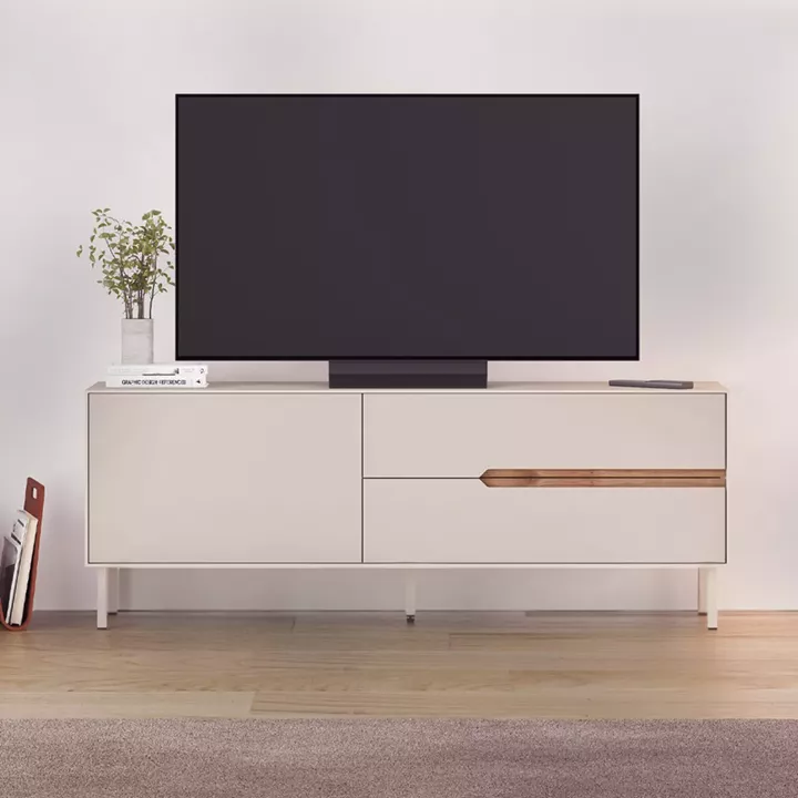 Έπιπλο τηλεόρασης Arch Megapap χρώμα sandstone 150x35x56,5εκ.