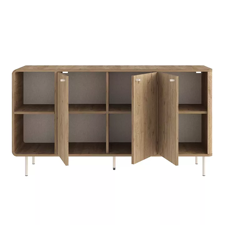 Μπουφές Colia Megapap χρώμα sepet oak 150x44x80εκ.