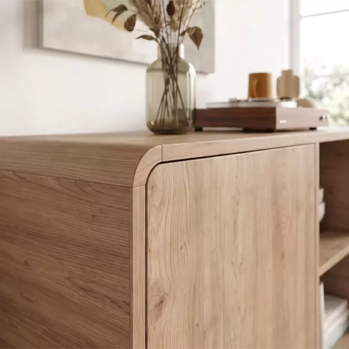 Μπουφές Doro Megapap χρώμα sepet oak 150,2x39x81εκ.