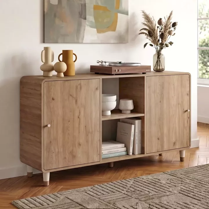 Μπουφές Doro Megapap χρώμα sepet oak 150,2x39x81εκ.