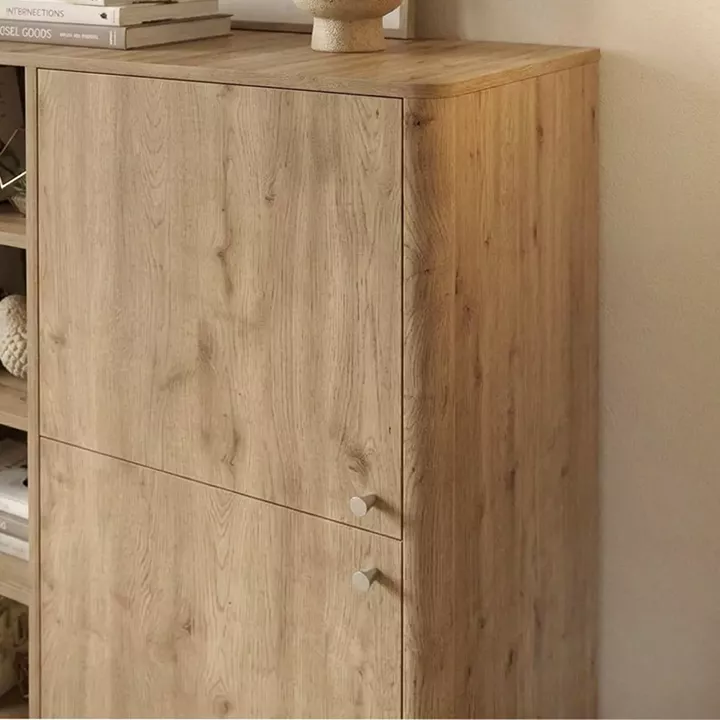 Μπουφές Colia Megapap χρώμα sepet oak 85x44x120,4εκ.