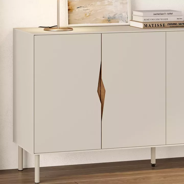 Μπουφές Marquise Megapap χρώμα sandstone 150x40x78,5εκ.