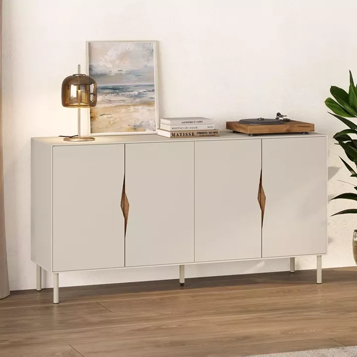 Μπουφές Marquise Megapap χρώμα sandstone 150x40x78,5εκ.