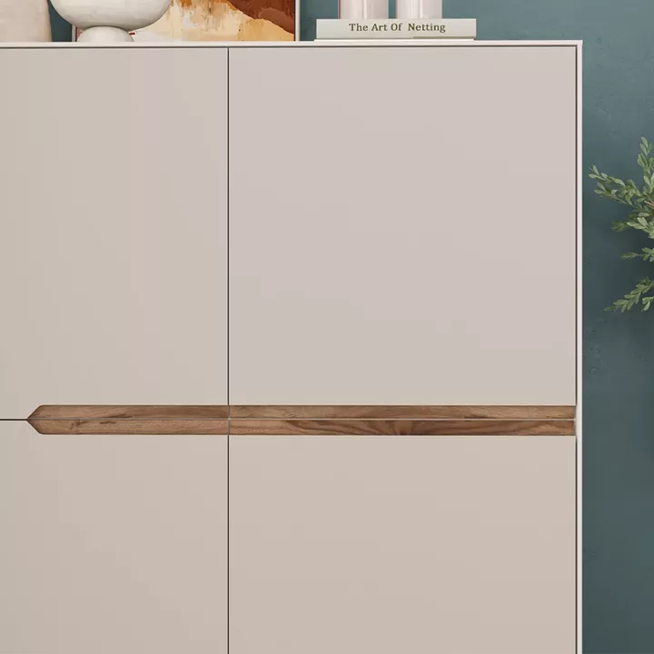 Μπουφές Arch Megapap χρώμα sandstone 98x40x120,5εκ.