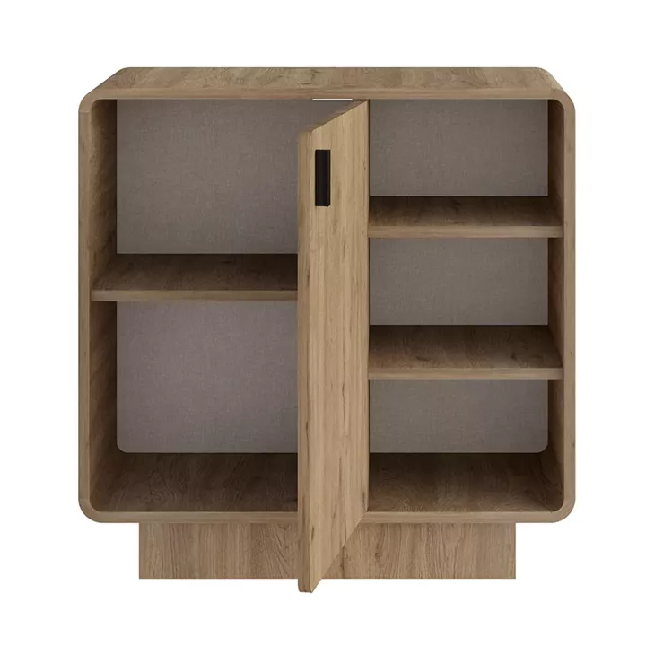 Μπουφές Rovel Megapap χρώμα sepet oak 80,3x39x80,4εκ.
