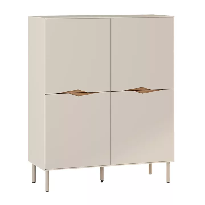 Μπουφές Marquise Megapap χρώμα sandstone 98x40x120εκ.