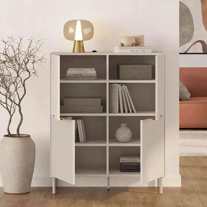 Μπουφές Marquise Megapap χρώμα sandstone 98x40x120εκ.