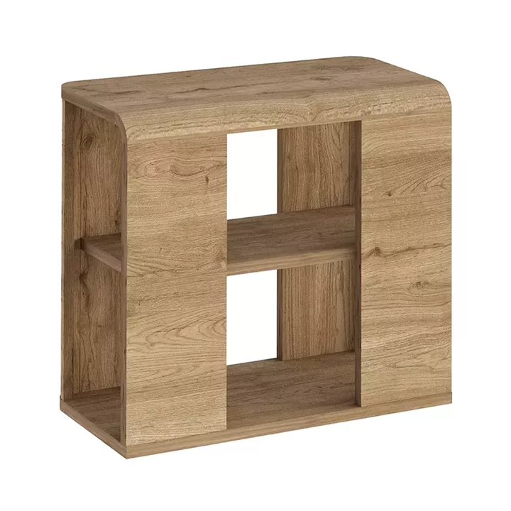 Τραπεζάκι βοηθητικό Colia Megapap χρώμα sepet oak 58x25x50εκ.