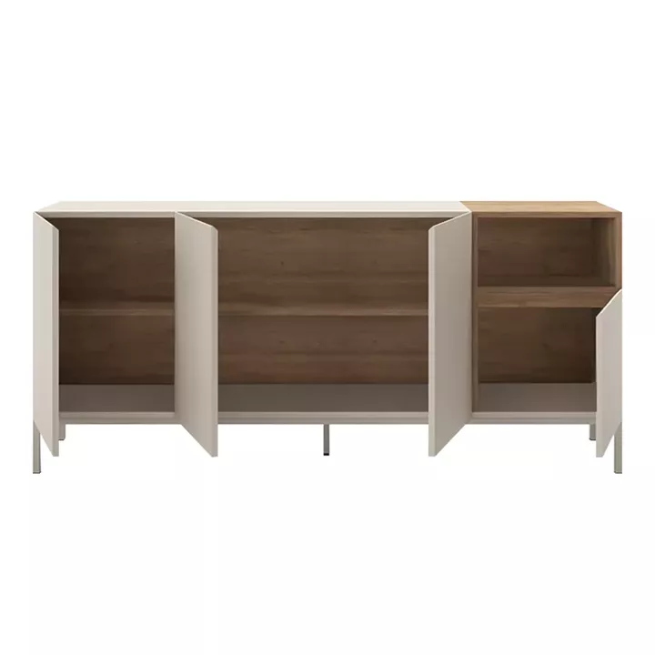 Μπουφές Cailin Megapap χρώμα sandstone - sepet oak 180x41,8x80εκ.