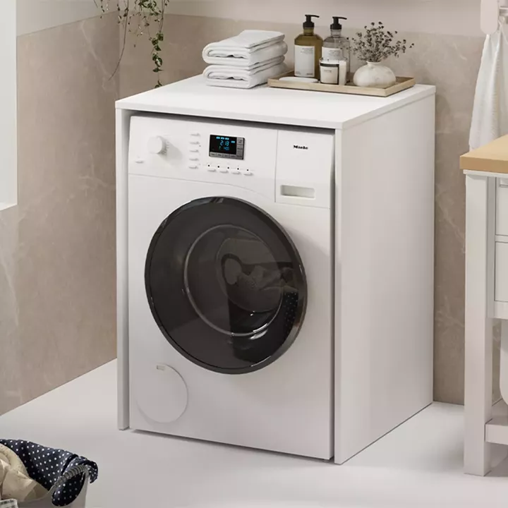 Έπιπλο πλυντηρίου Pinar Megapap χρώμα λευκό 65,5x60x88,6εκ.
