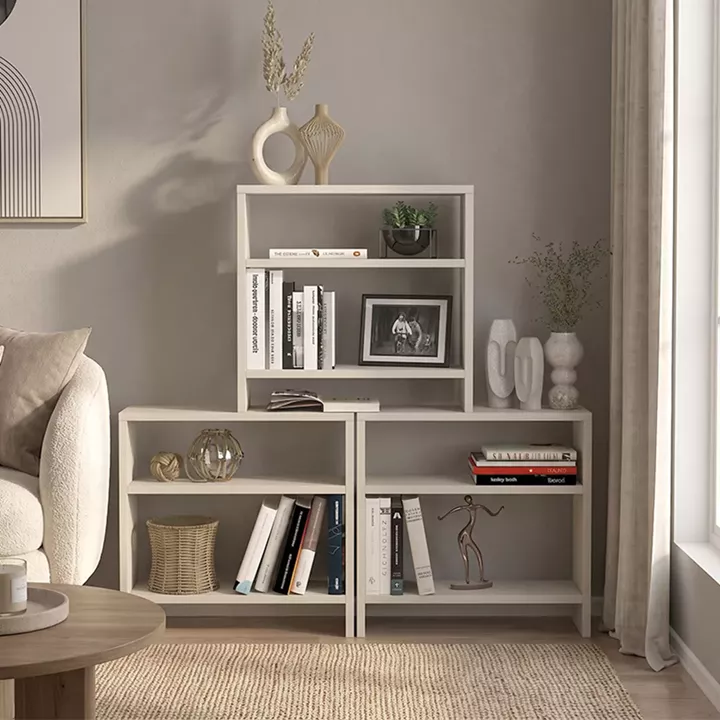 Τραπεζάκι βοηθητικό Silvanus Megapap χρώμα sandstone 51x17,5x49εκ.
